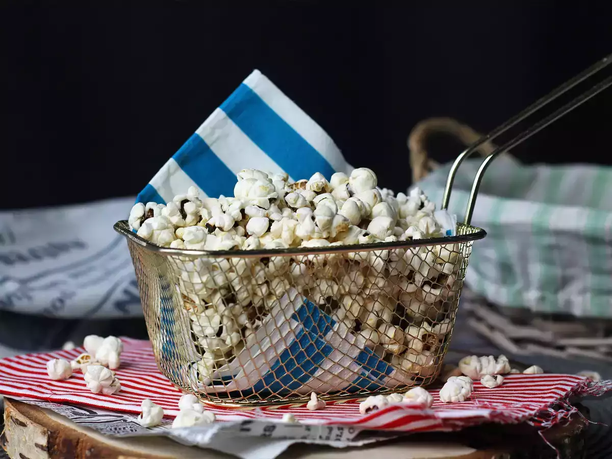 Popcorn v zračni cvrtnik, to je mogoče! - fotografija 2