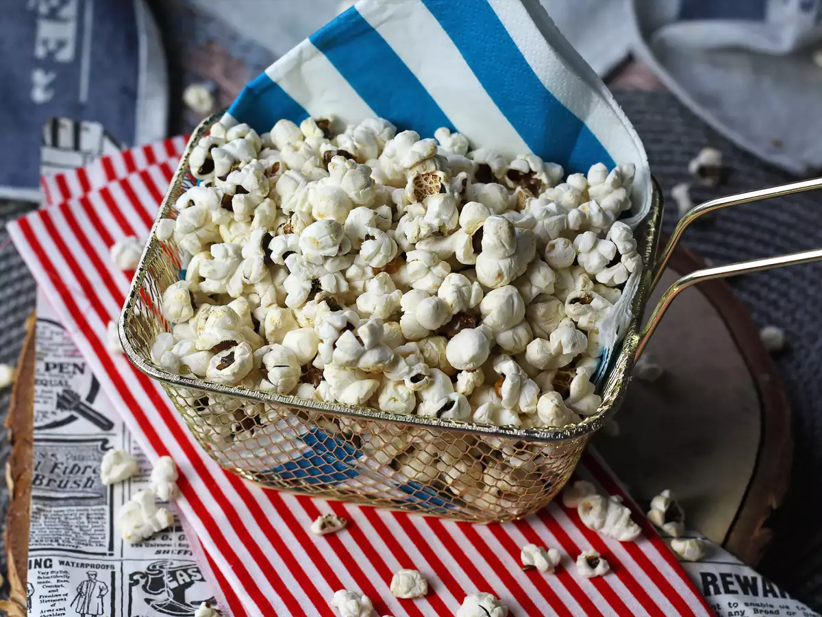 Popcorn v zračni cvrtnik, to je mogoče! - fotografija 5