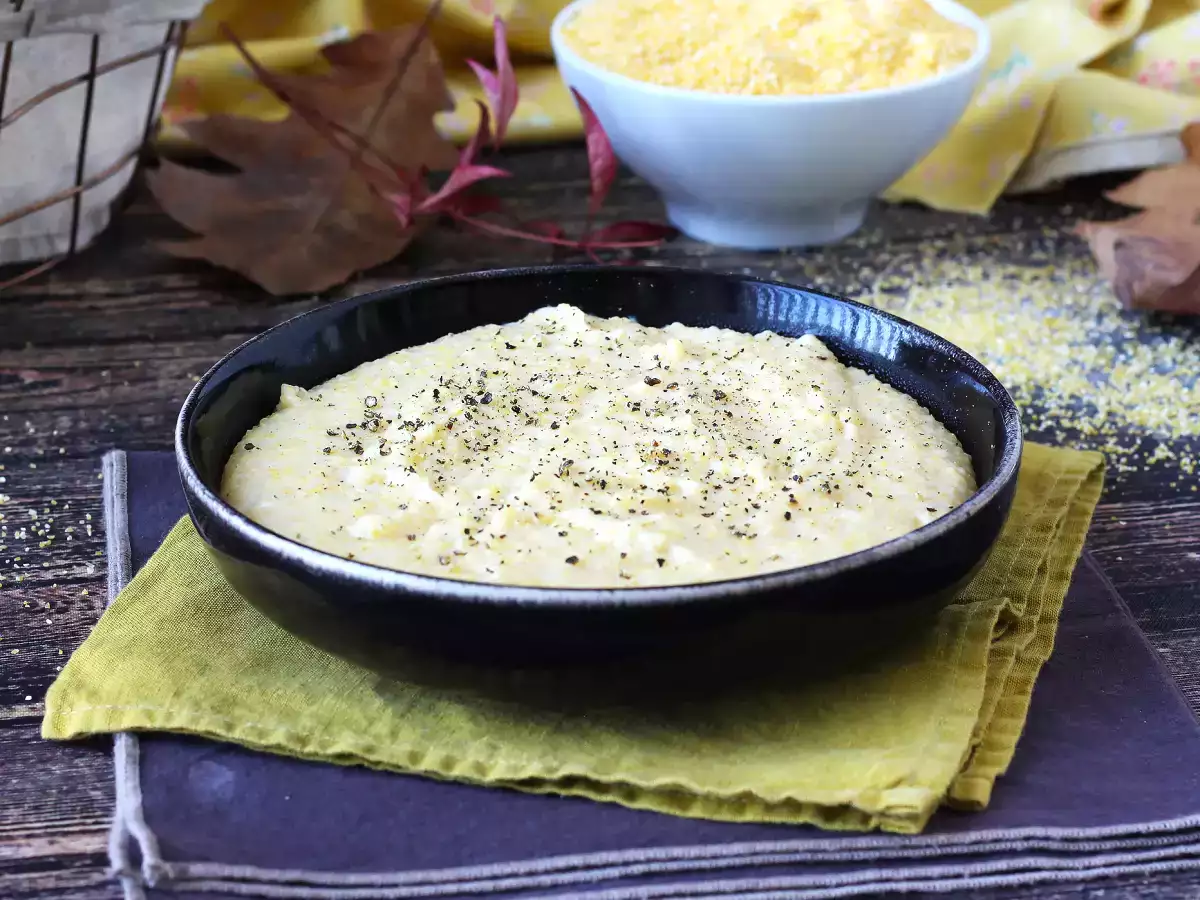Popolna kremna polenta: enostaven recept za mehko in okusno jed - fotografija 2