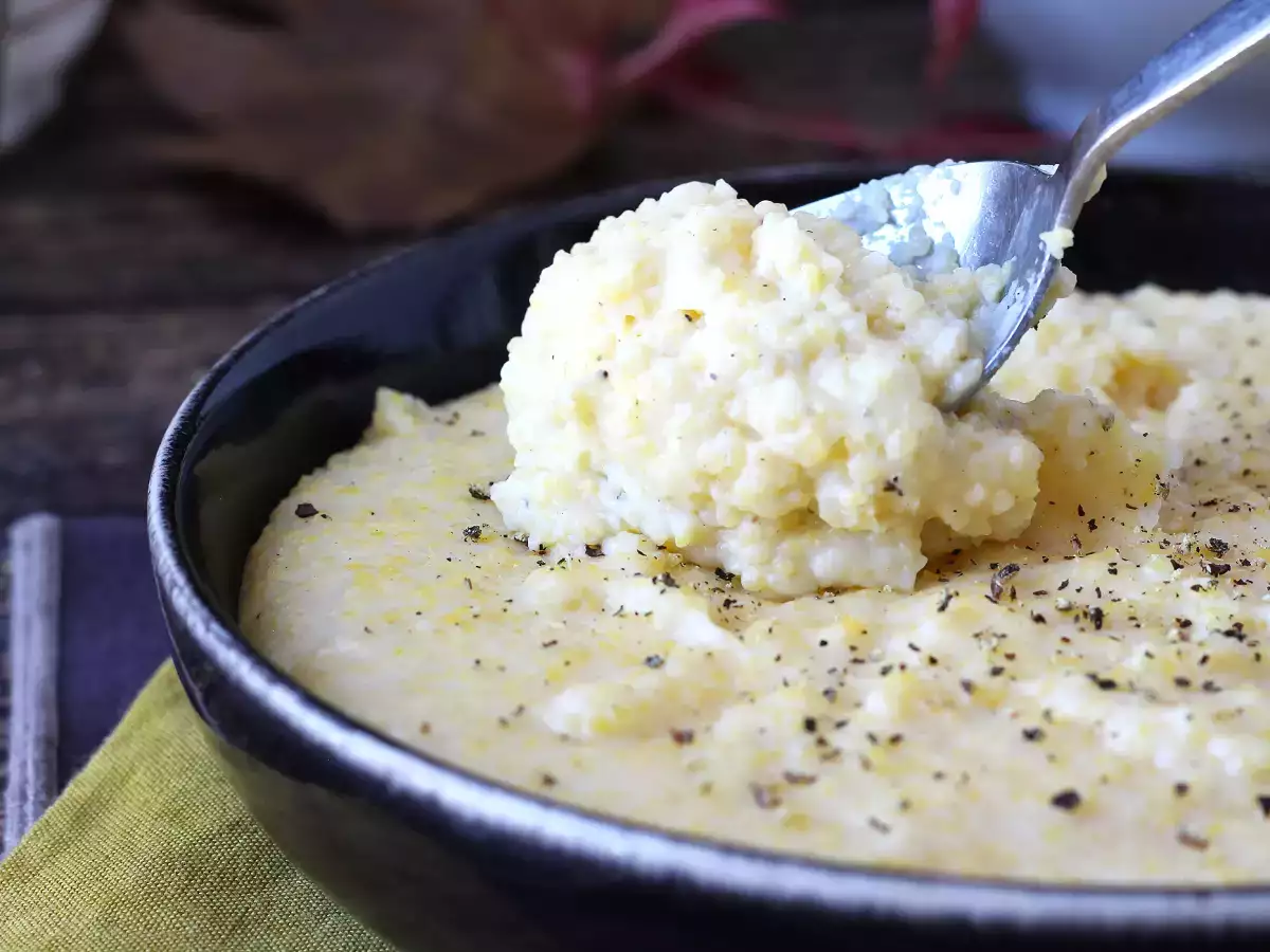Popolna kremna polenta: enostaven recept za mehko in okusno jed - fotografija 3