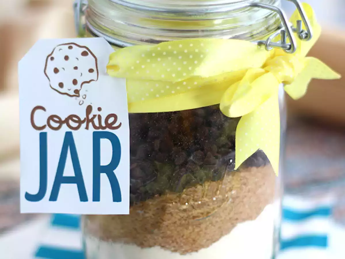 Posoda za piškote, darilo za ljubitelje hrane - fotografija 2