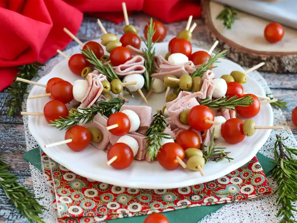 Praznični aperitivni venček za uspešno zabavo! - fotografija 4