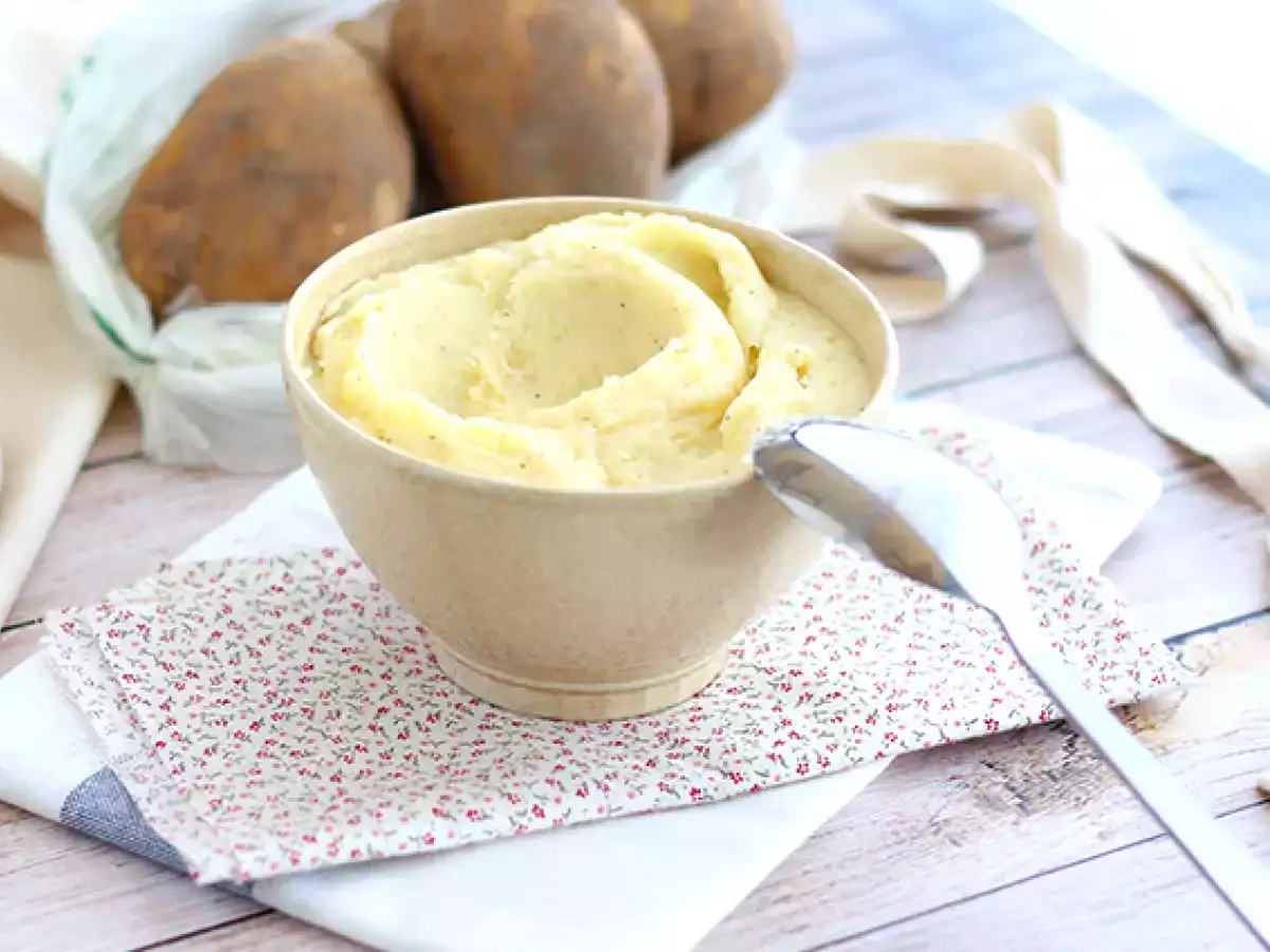 Preprost domač pire krompir - fotografija 4