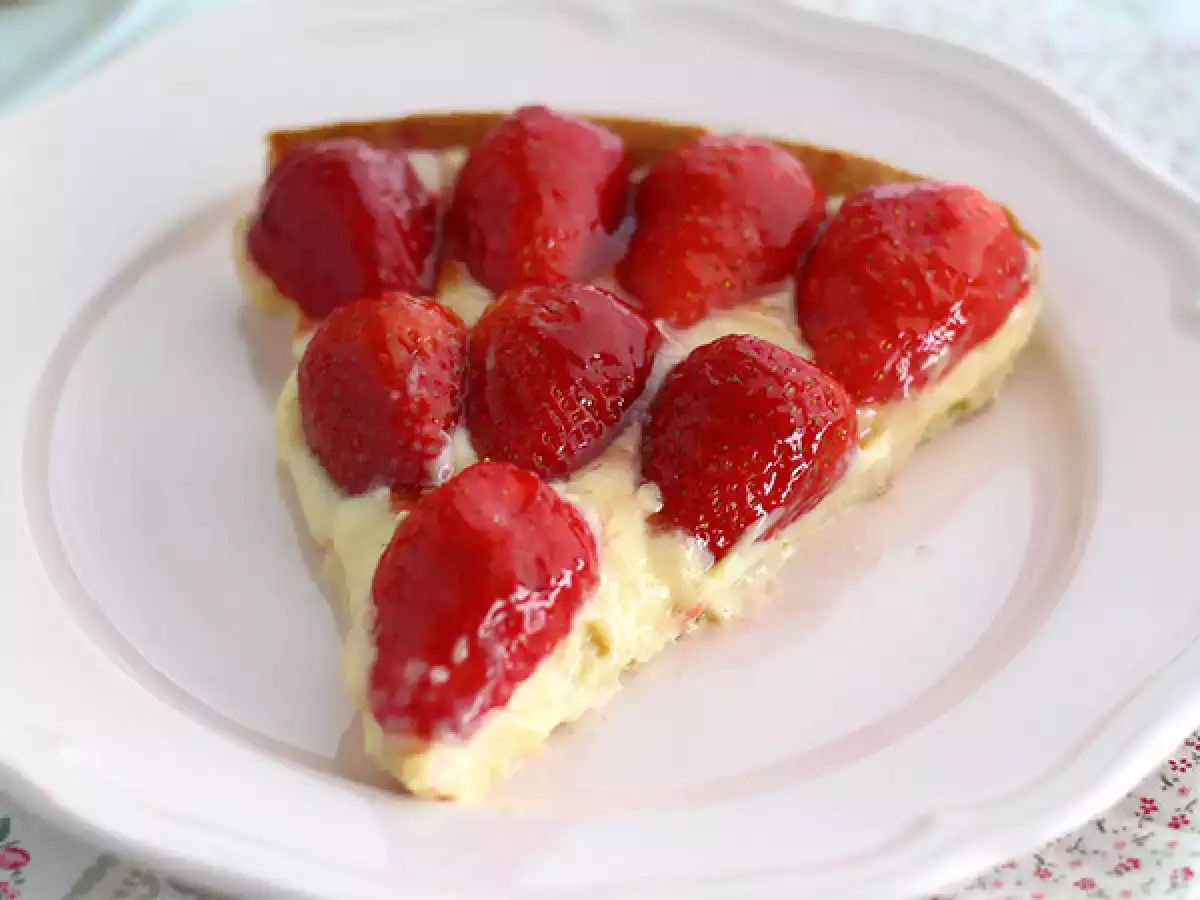 Preprosta jagodna pita - fotografija 2