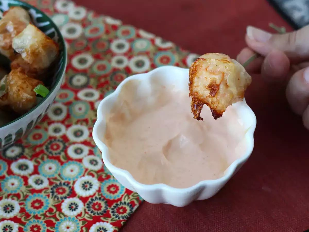 Prigrizki s kozicami po vzoru nems, pripravljeni v zračni fritezi - fotografija 5