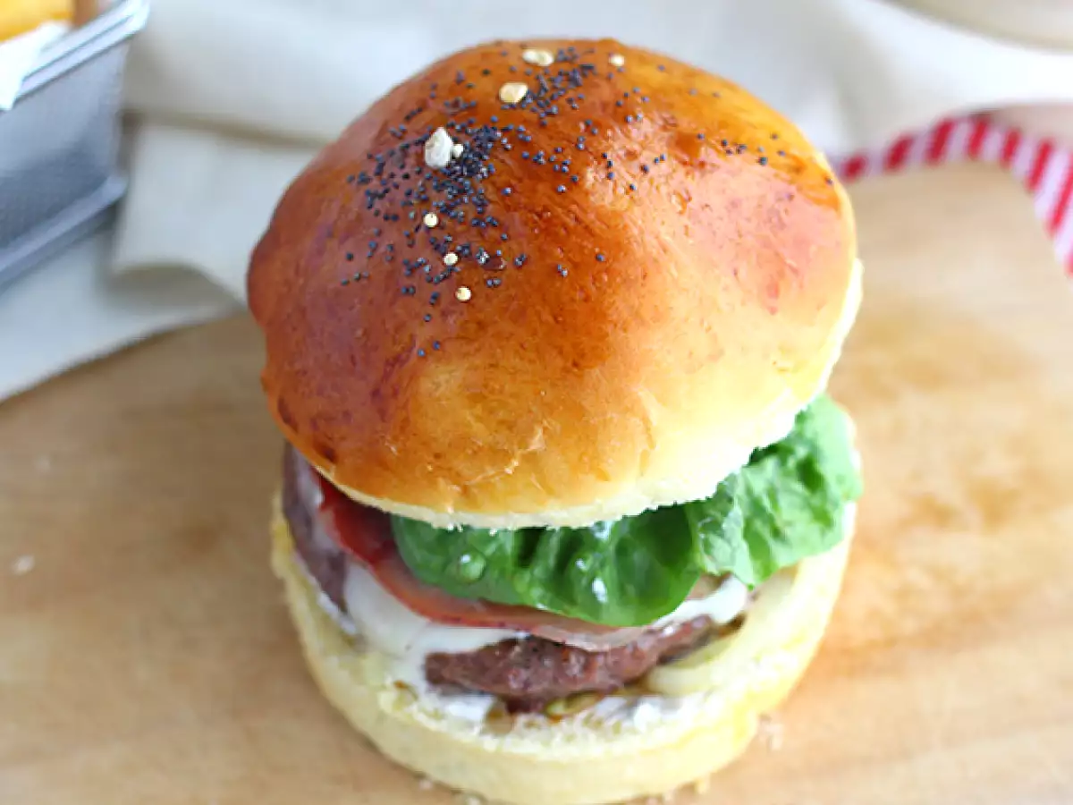 Raclette burger - fotografija 3