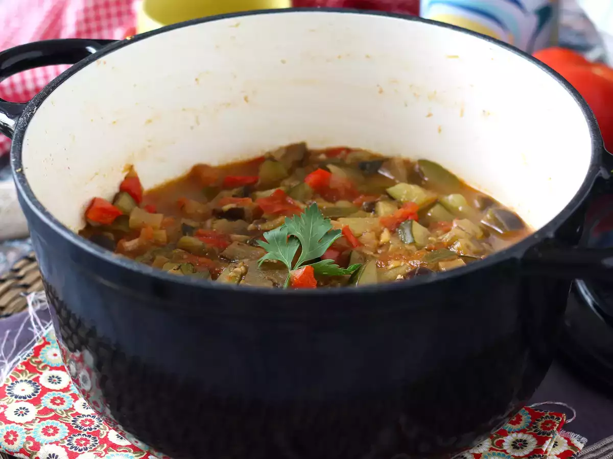 Ratatouille, enostaven recept - fotografija 3