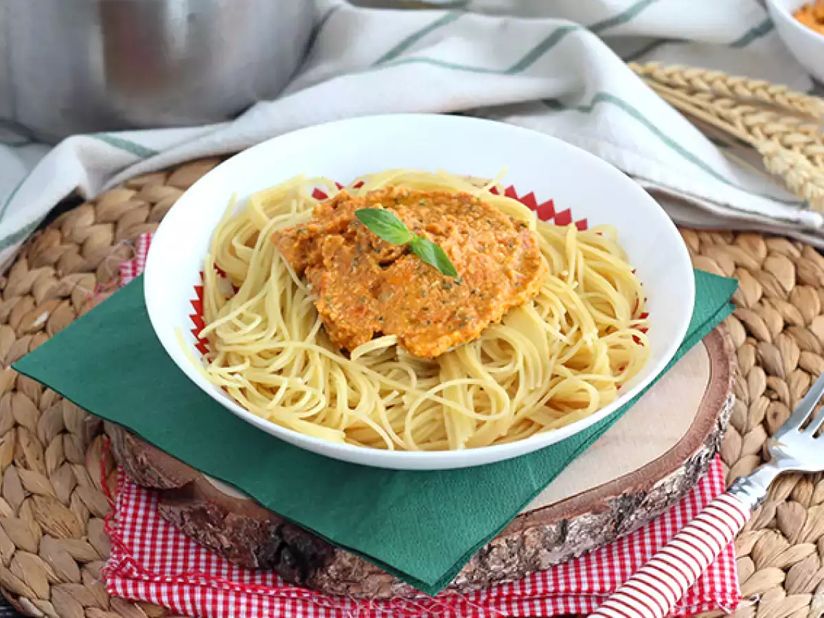 Rdeča omaka pesto - fotografija 3