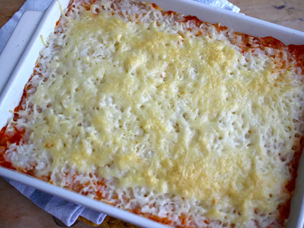 Riž in paradižnikov gratin - fotografija 5