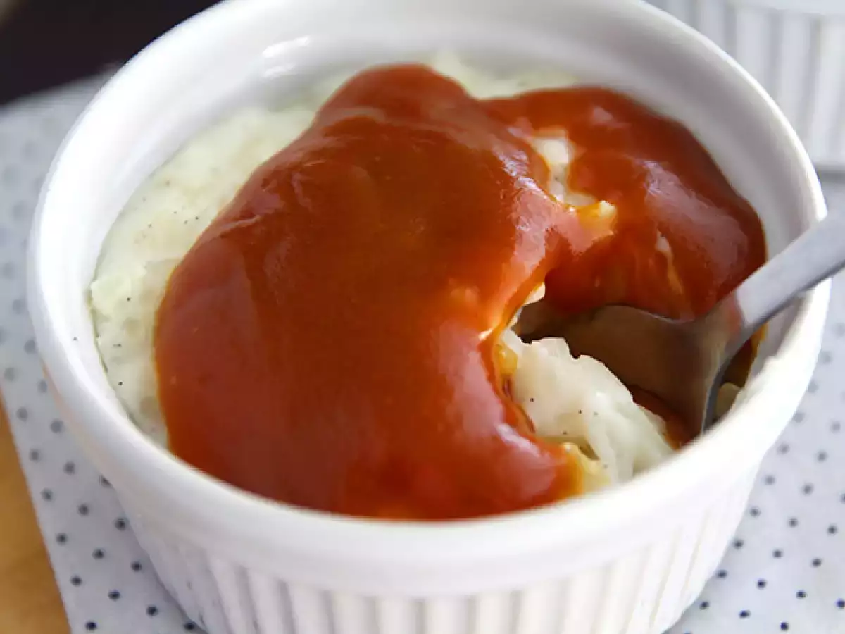 Rižev puding s slano masleno karamelo - fotografija 5