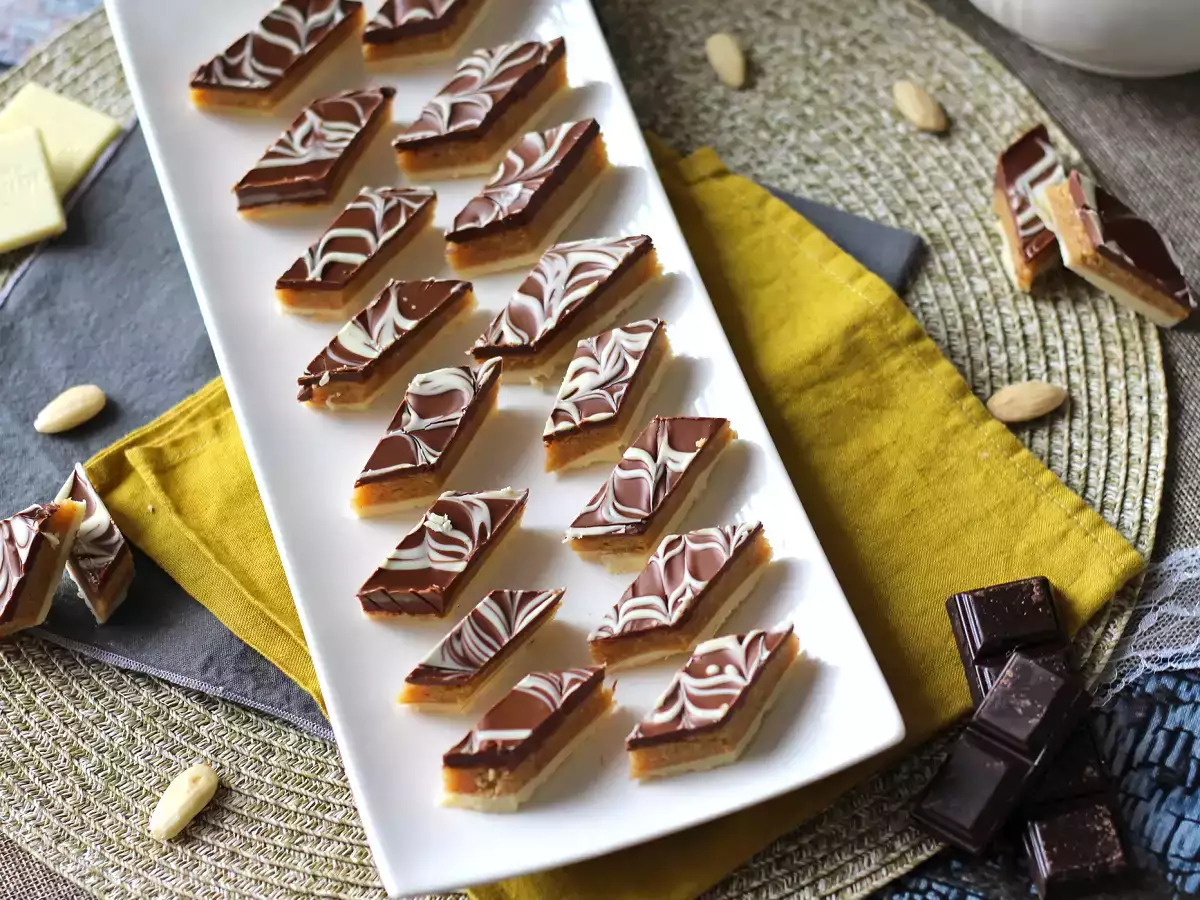 Rkhama, maroška sladica z arašidi in čokolado, ki ne potrebuje pečice - fotografija 7