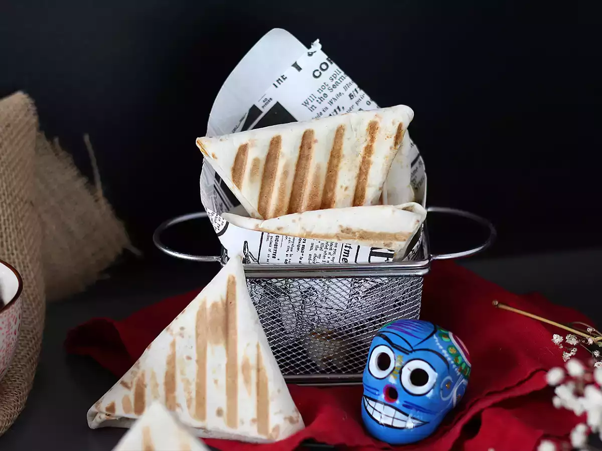Samosa takosi z mletim mesom - fotografija 4