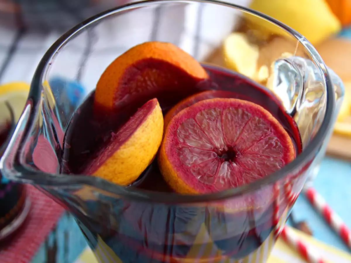 Sangrija z agrumi - fotografija 4