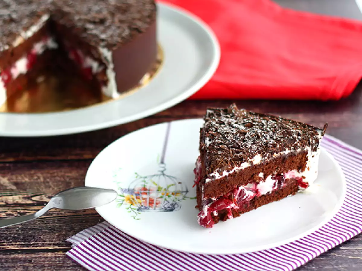 Schwarzwaldska torta – podroben recept - fotografija 5