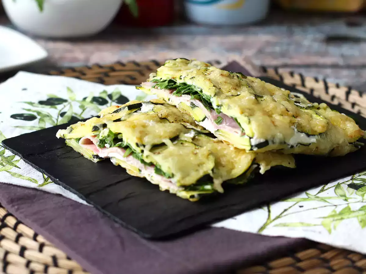 Sendvič z bučkami brez glutena: pripravljen v 20 minutah in poln okusa! - fotografija 4