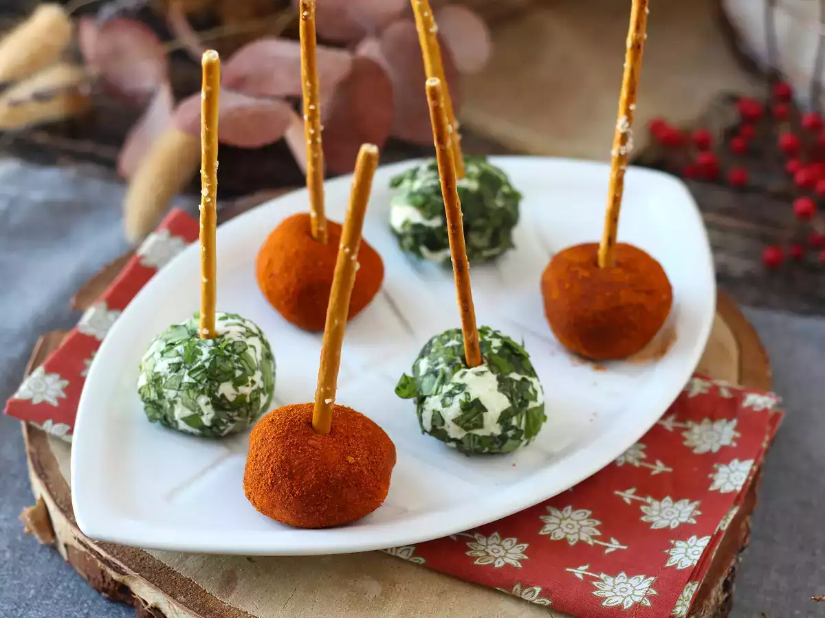 Sirne kroglice za aperitiv - fotografija 6