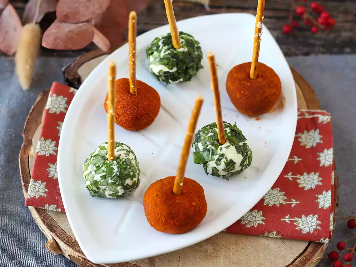 Sirne kroglice za aperitiv - fotografija 7
