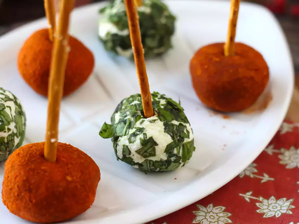 Sirove kroglice za aperitive - fotografija 3