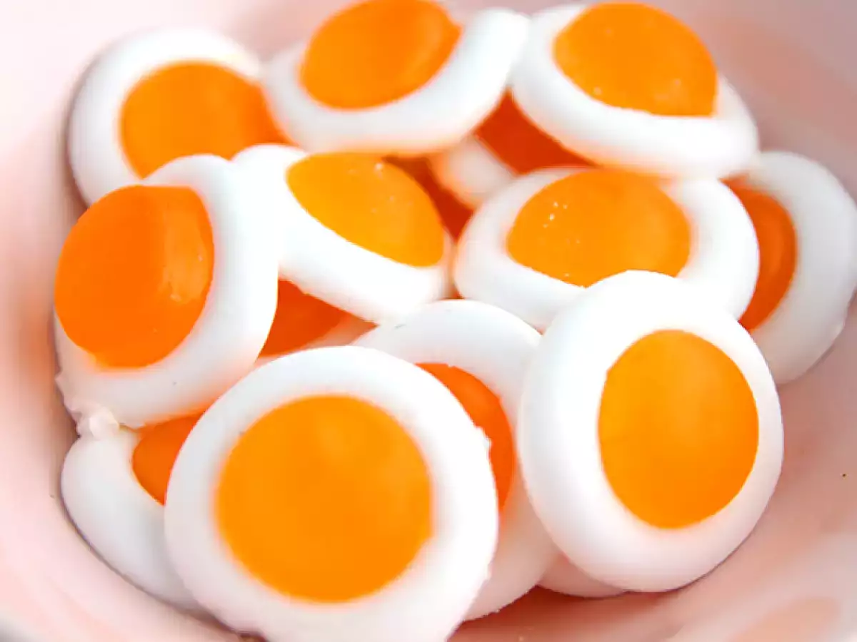 Sladkarije iz ocvrtih jajc (enostavno in dobro razloženo) - fotografija 2