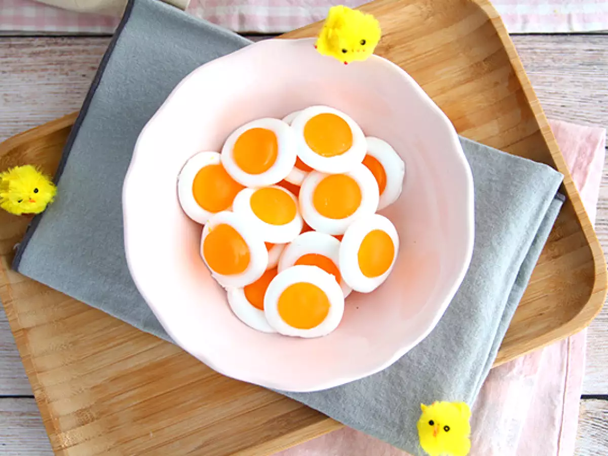 Sladkarije iz ocvrtih jajc (enostavno in dobro razloženo) - fotografija 4