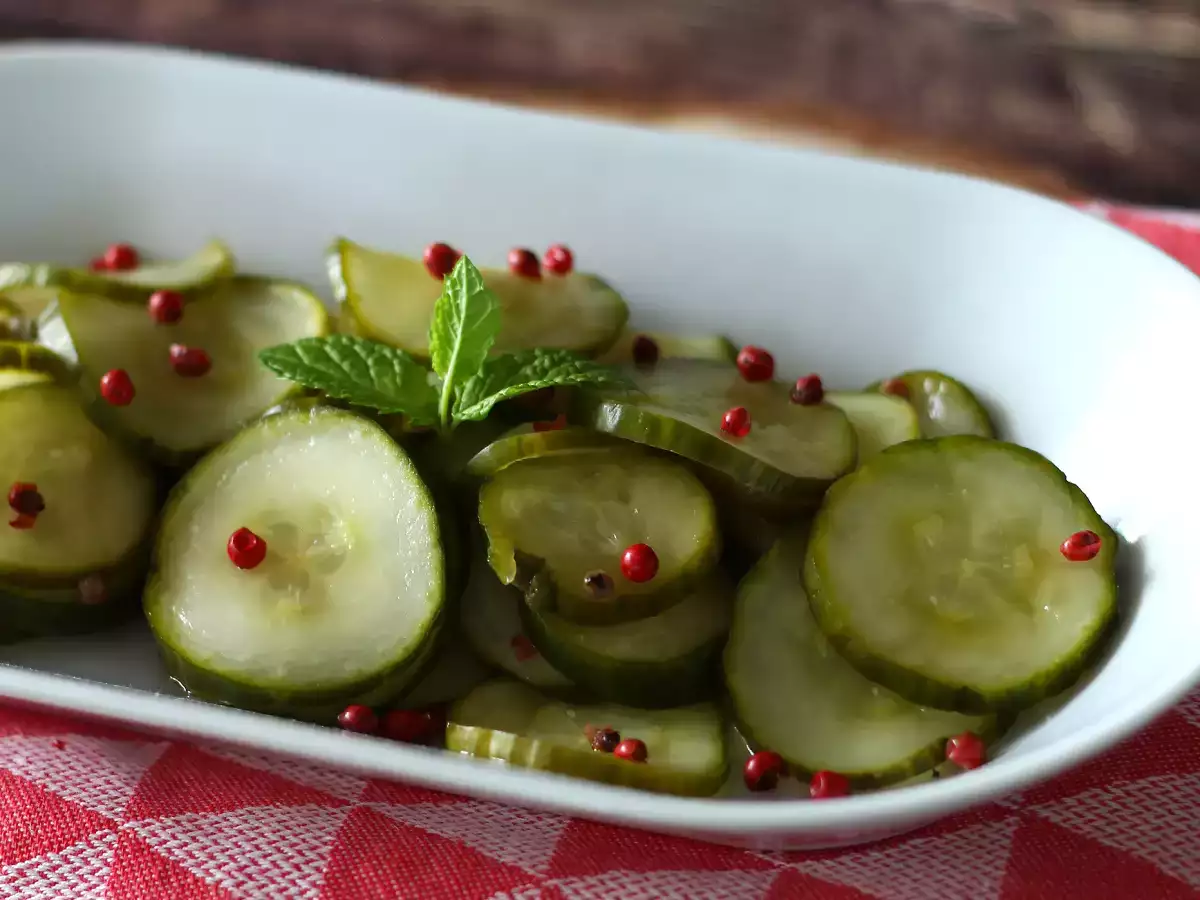 Sladko-kisle kumare: hitra in okusna priloga za poletje! - fotografija 5