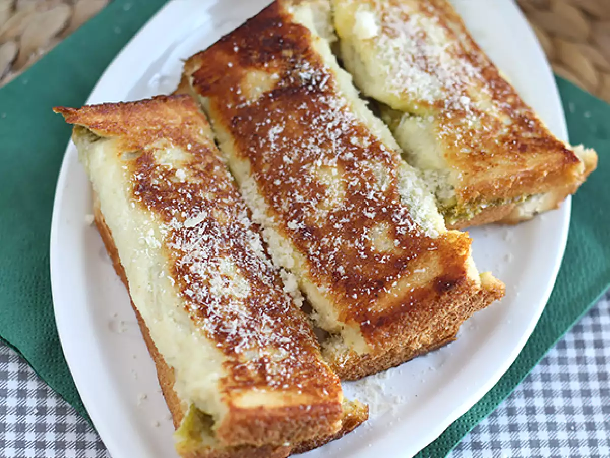 Slani francoski toast s pestom - fotografija 5