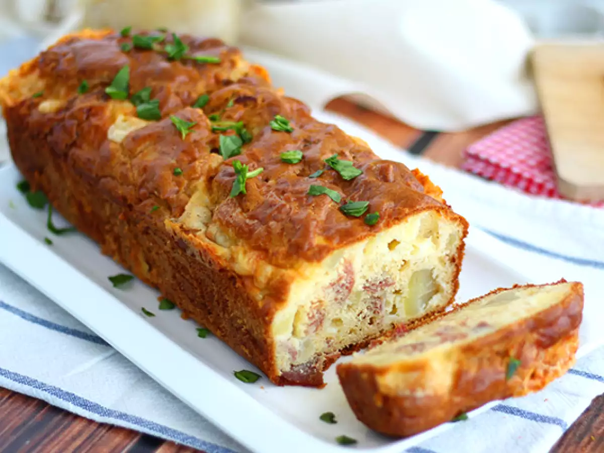 Slani kolač iz ostankov sira raclette