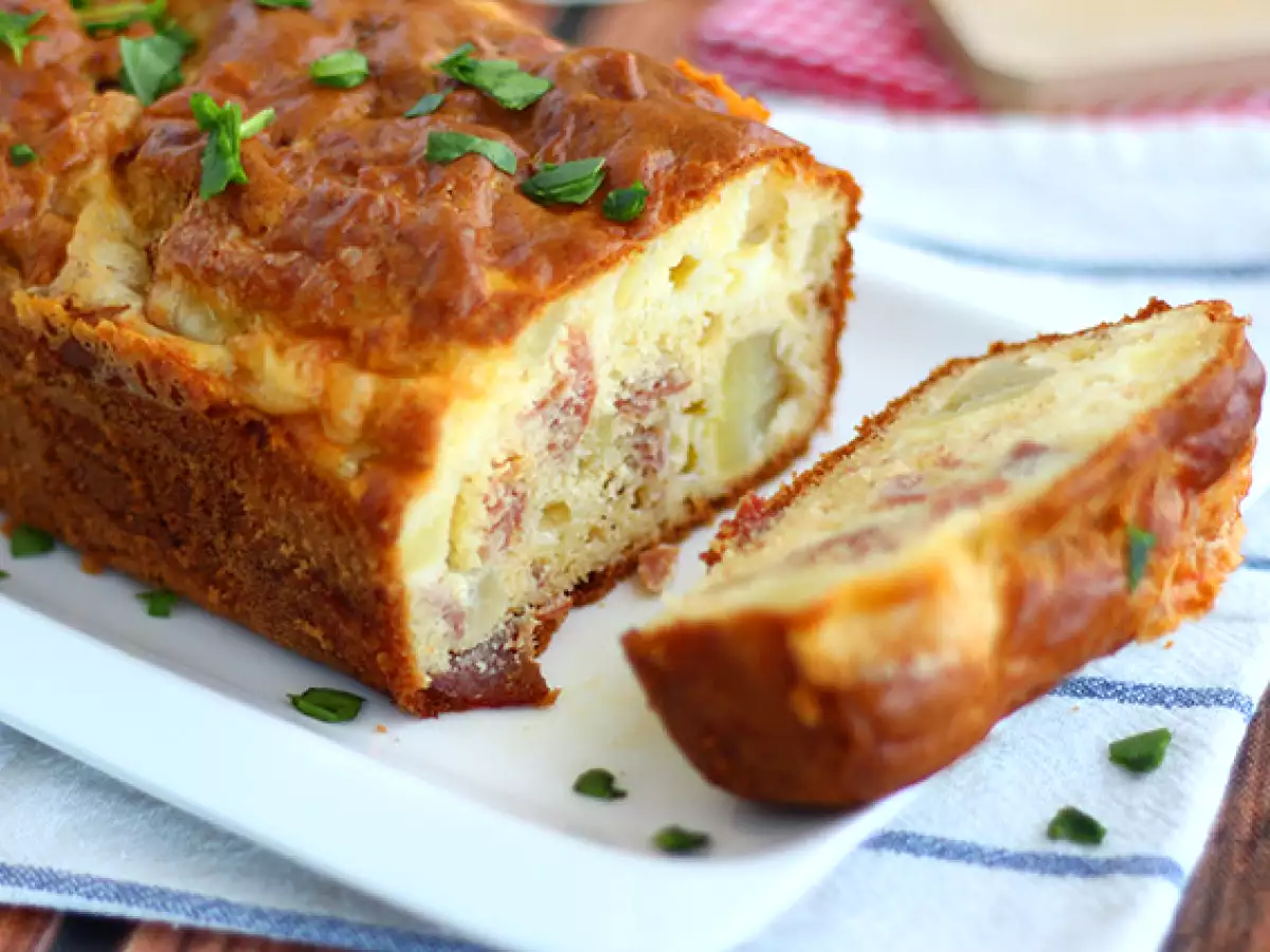 Slani kolač iz ostankov sira raclette - fotografija 3
