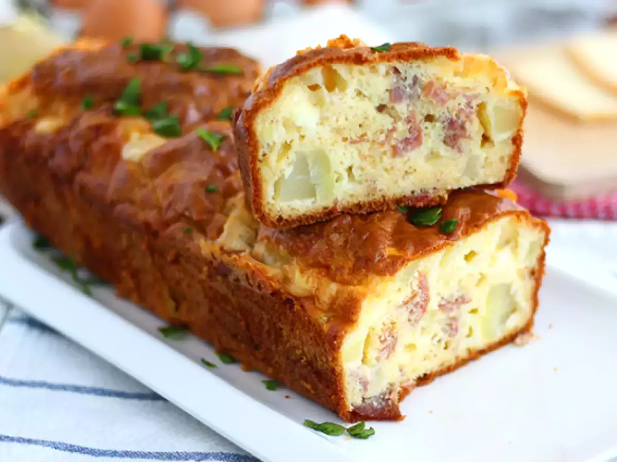 Slani kolač iz ostankov sira raclette - fotografija 4