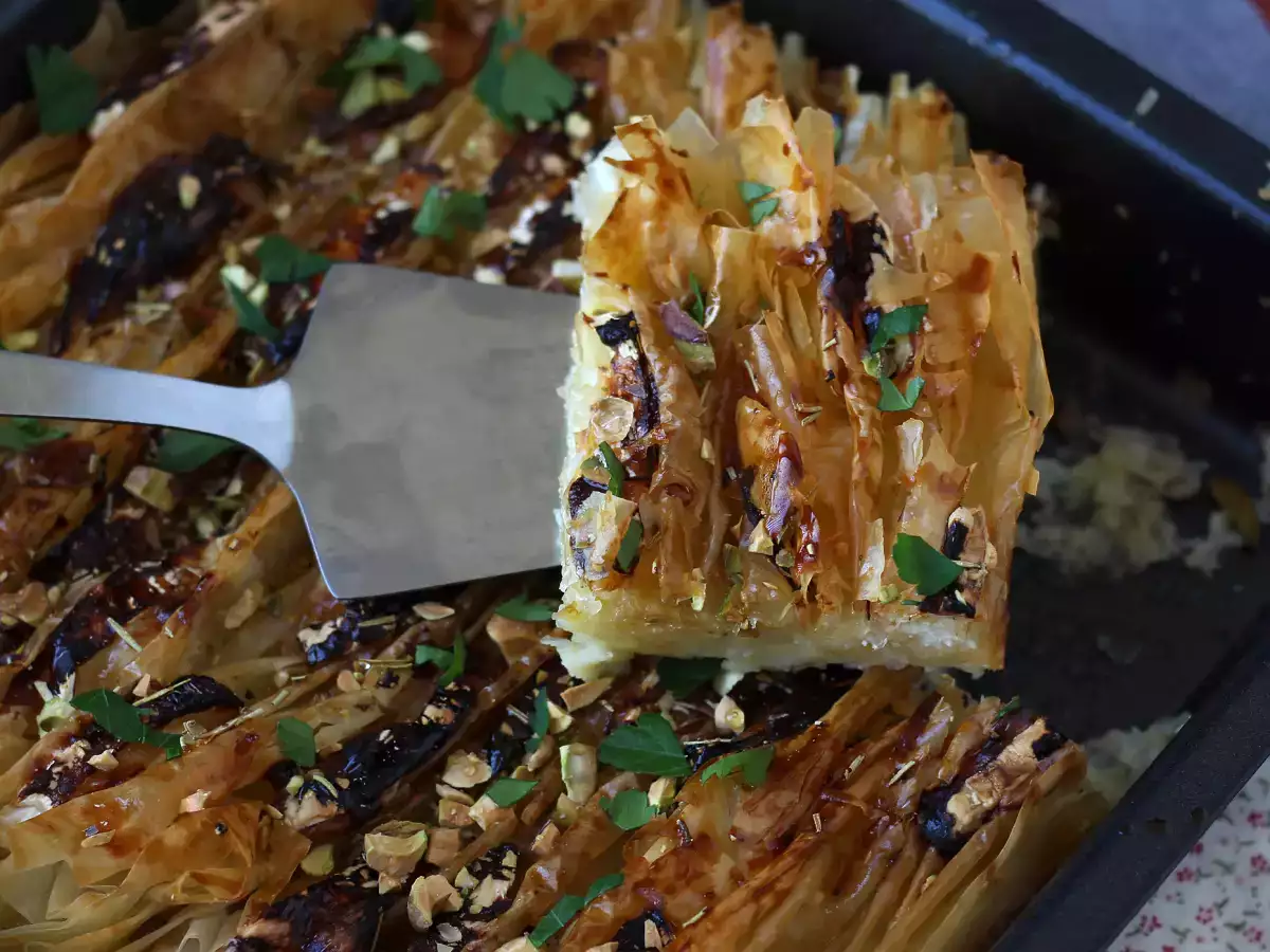 Slano pecivo s kozjim sirom in medom - fotografija 4