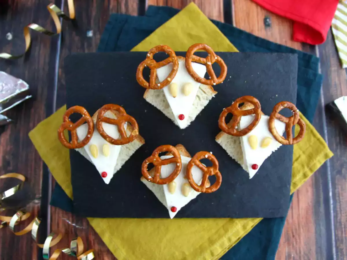 Smejoča se krava severni jelen toast - fotografija 3