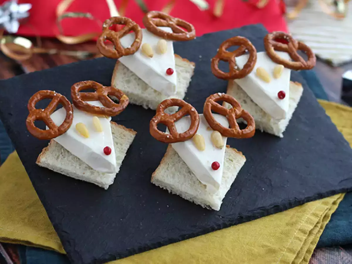 Smejoča se krava severni jelen toast - fotografija 5