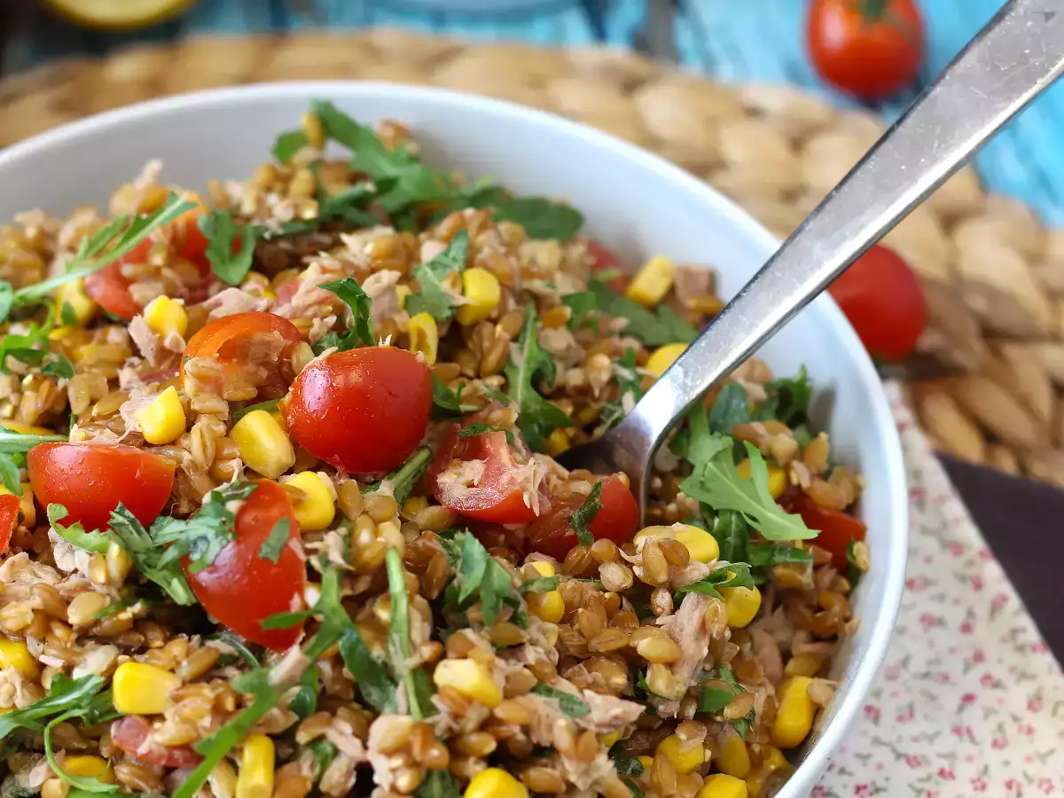 Solata iz pire in tunine: lahek, okusen in popoln celoletni recept - fotografija 5