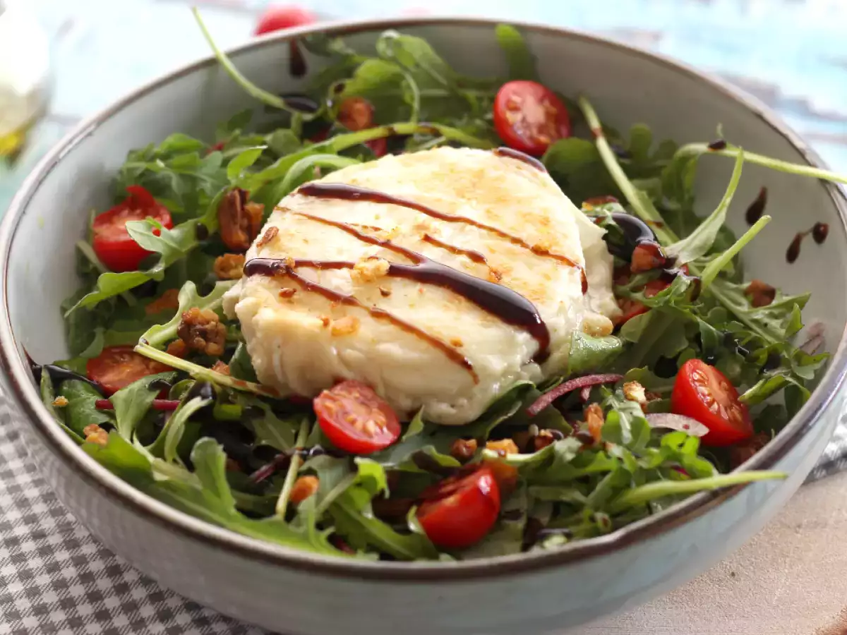 Solata s kozjim sirom - fotografija 2