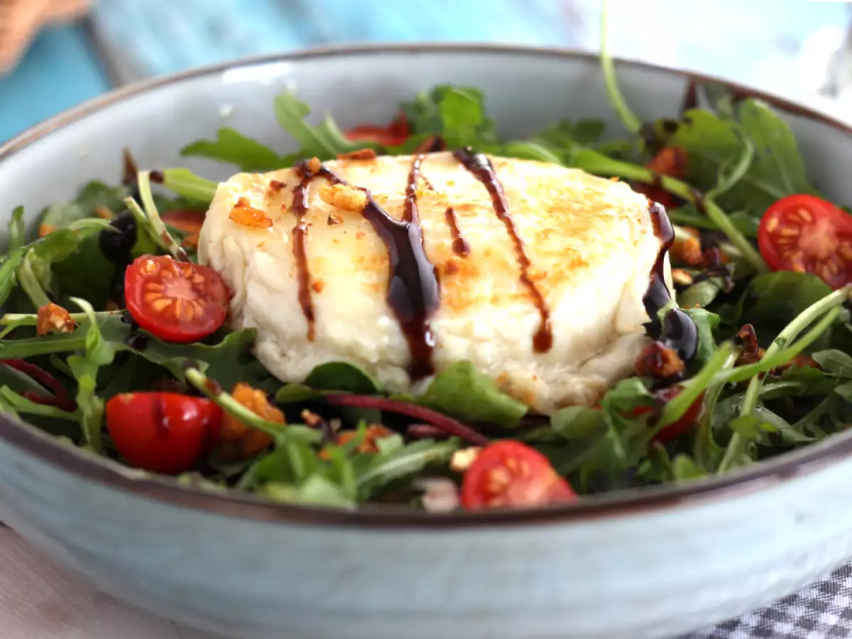 Solata s kozjim sirom - fotografija 3