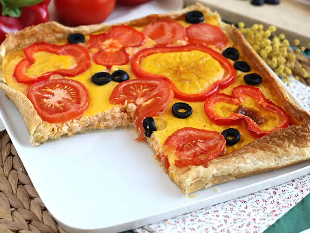 Spomladanski korenčkov quiche - fotografija 5