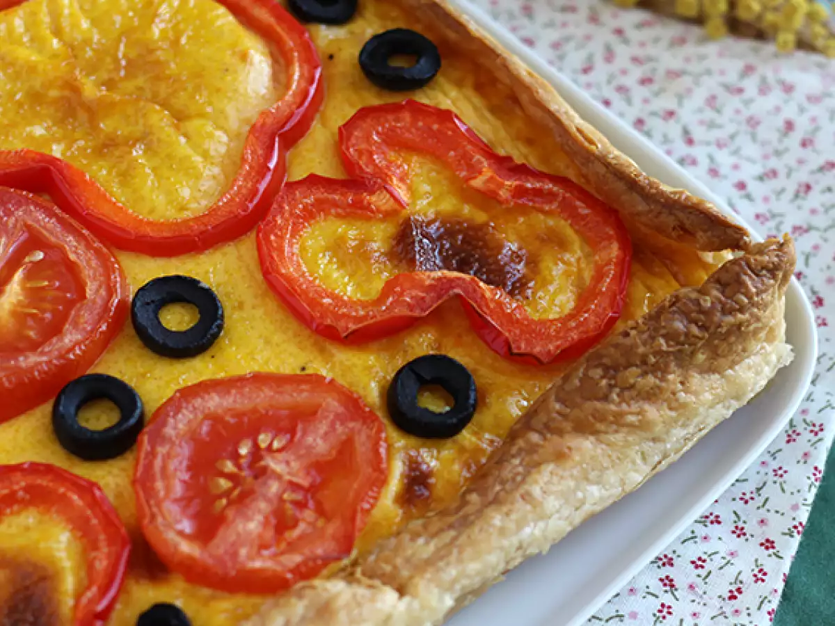 Spomladanski quiche s korenjem - fotografija 2