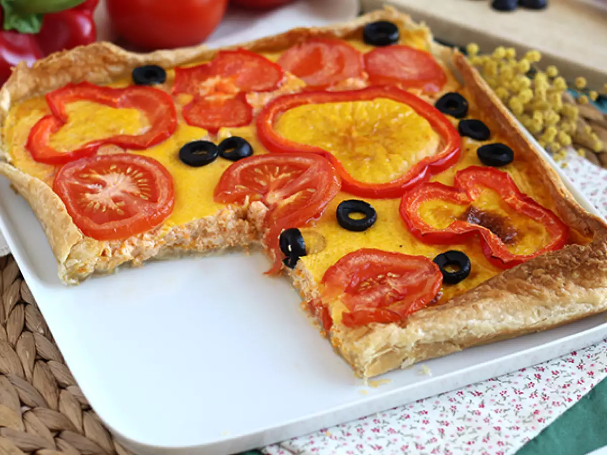 Spomladanski quiche s korenjem - fotografija 5