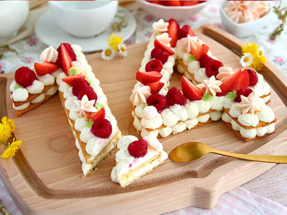 Številčna torta (number cake) - fotografija 2