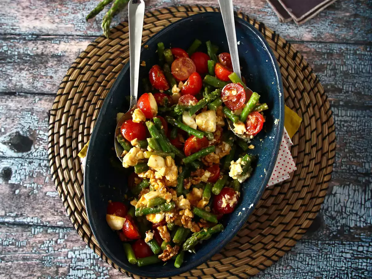 Super gurmanska špargljeva solata - fotografija 4