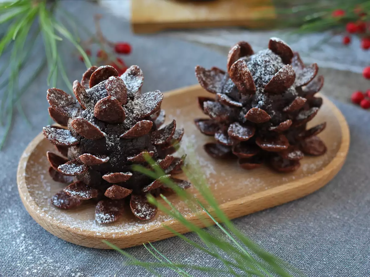 Svoj brownie spremenite v čokoladni storž! - fotografija 4