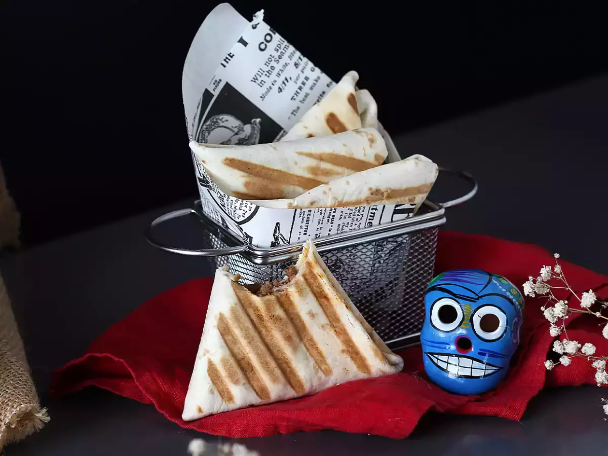 Tacosi z mletim mesom samosa - fotografija 3