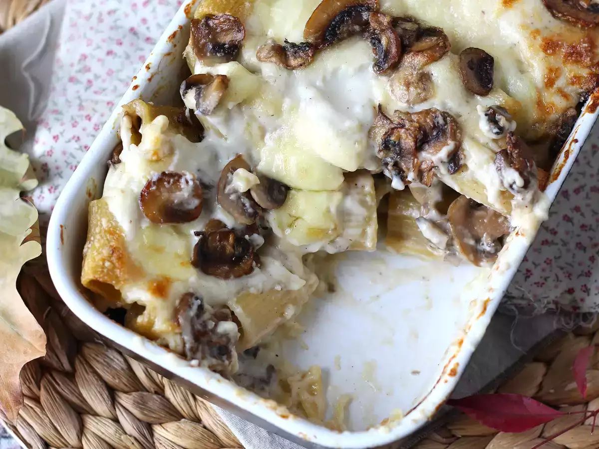 Testenine al forno ai funghi: popoln kremni in žilavi recept za jesen - fotografija 5