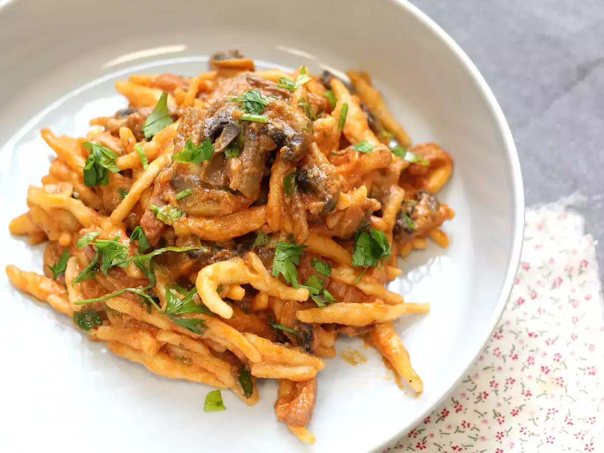 Testenine alla boscaiola, idealna prva jed za jesen in zimo - fotografija 2