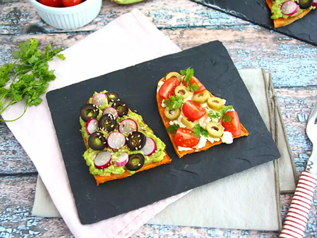 Toast iz sladkega krompirja - fotografija 4