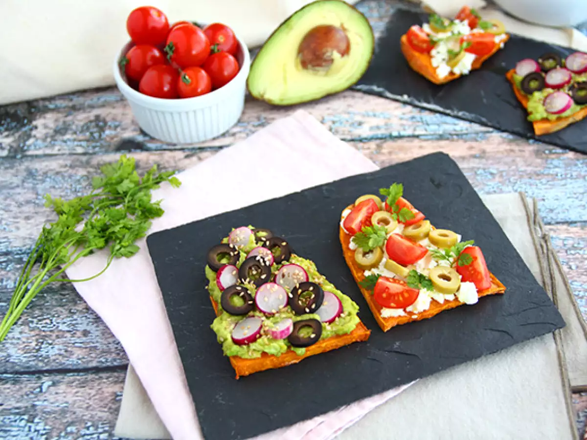 Toasti iz sladkega krompirja - fotografija 2