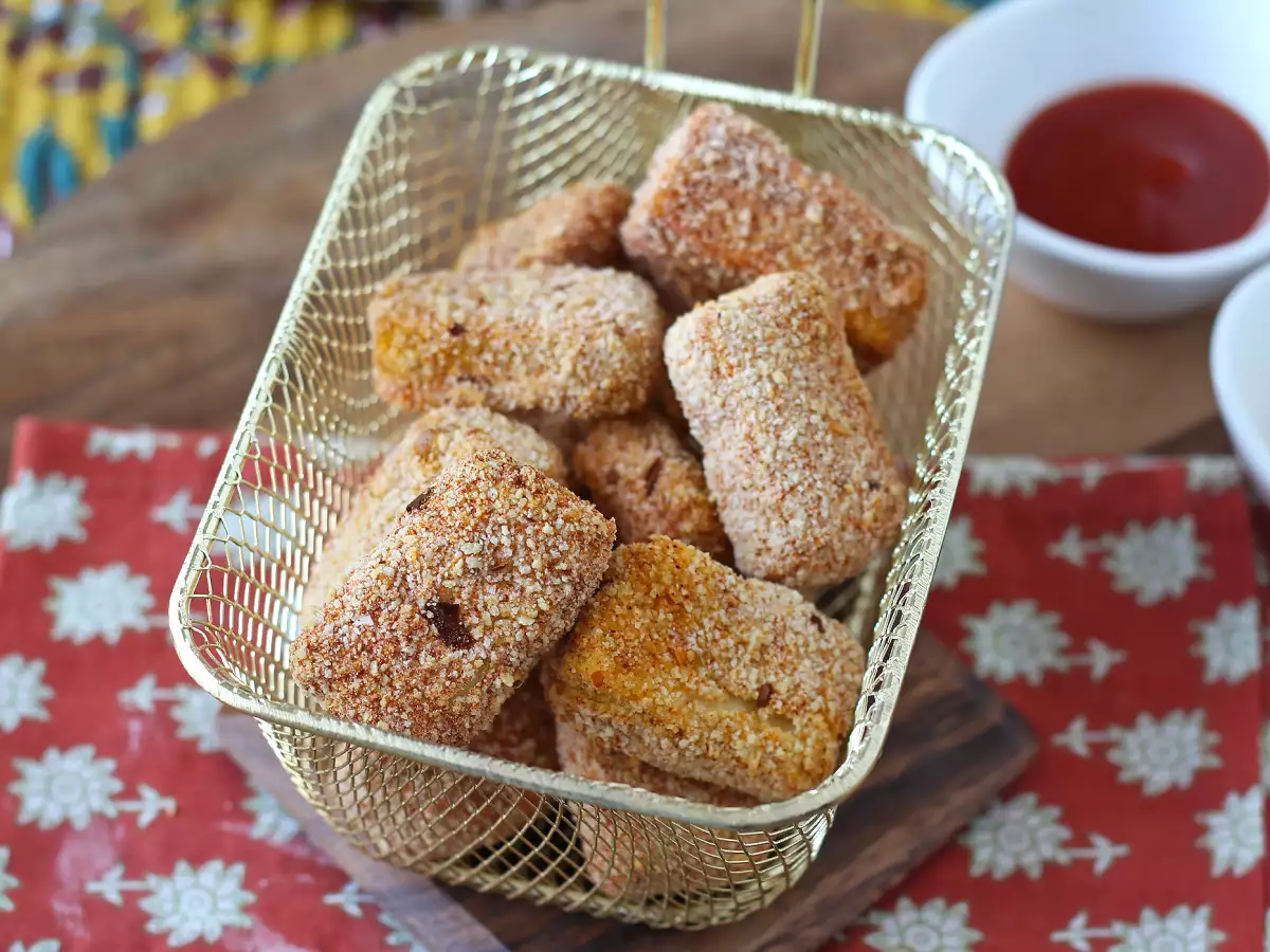 Tofu nuggeti iz zračne friteze - fotografija 2