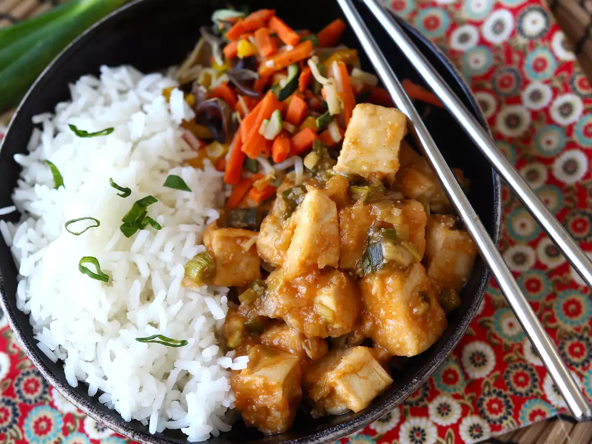 Tofu po receptu General Tao