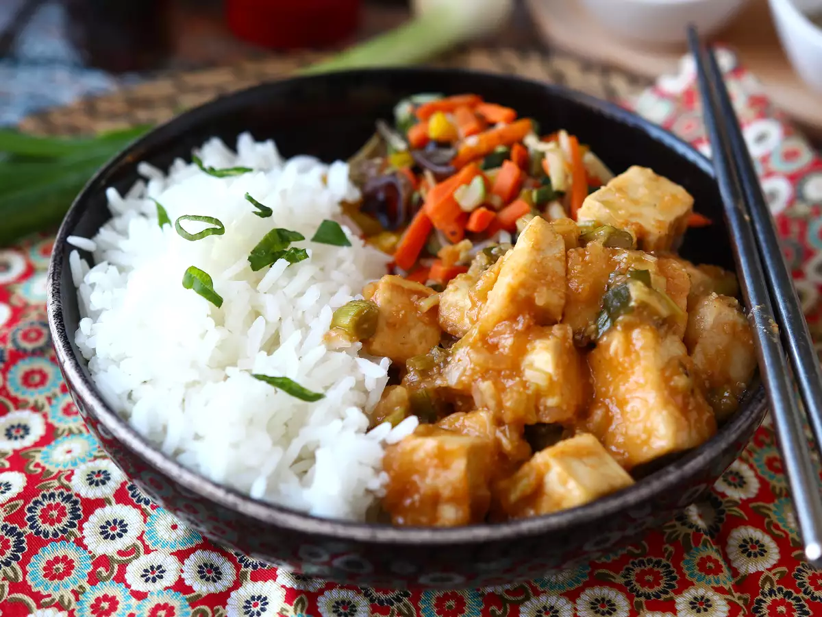 Tofu po receptu General Tao - fotografija 2