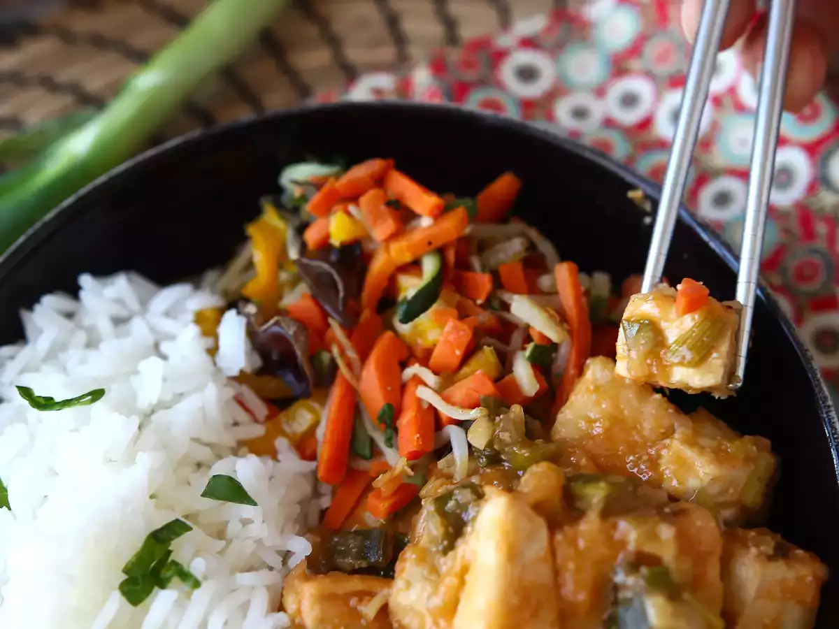 Tofu po receptu General Tao - fotografija 4